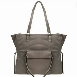 Kooba Everette In taupe brown Leather Tote